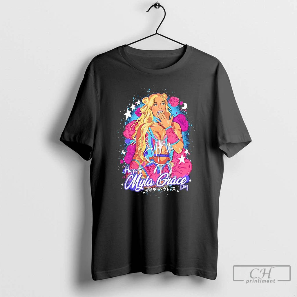Classic Happy Myla Grace Day T Shirts