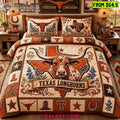 Texas Longhorns Texas Pride Quilt Bedding Set