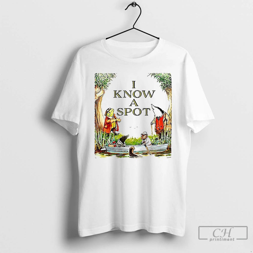Classic The Wind In The Willows 1908 I Know A Spot Vintage T Shirts