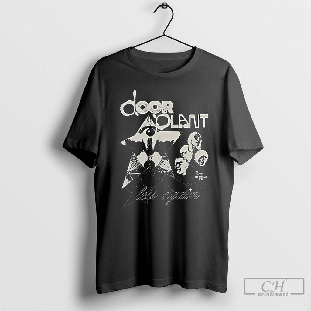Classic Door Plant Less Again Graphic Long Sleve T Shirts