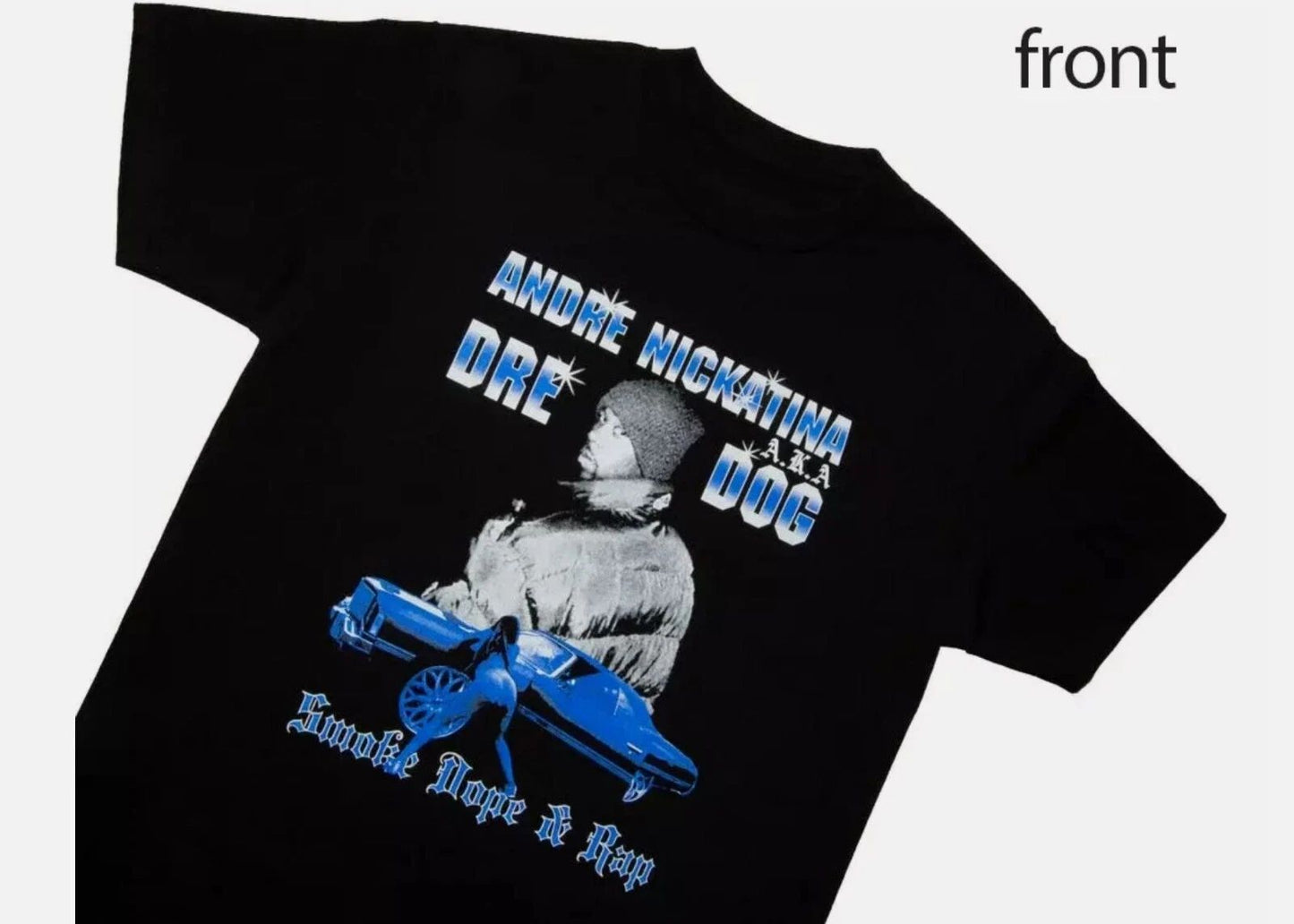 Andre Nickatina Retro Style Shirt Black Unisex S-2345XL