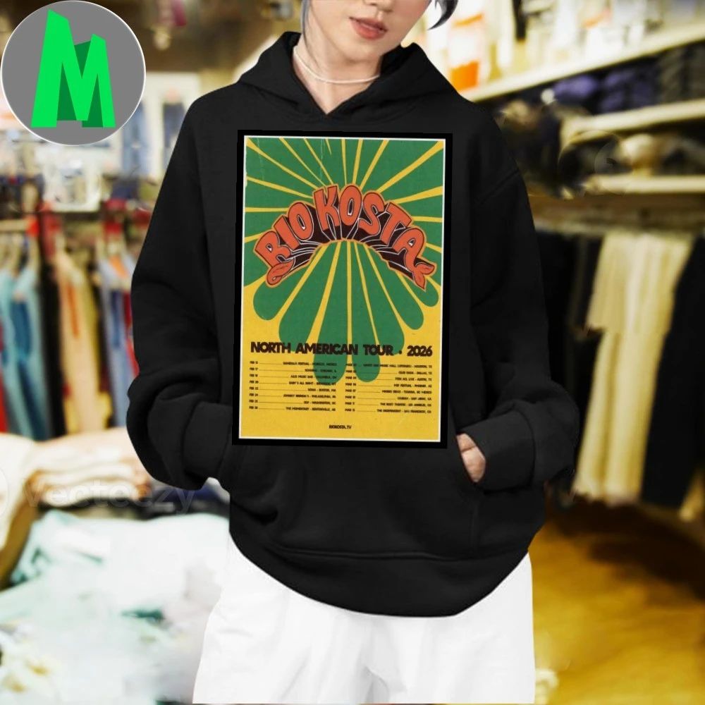 Rio Kosta Tour North American 2026 Poster Shirt