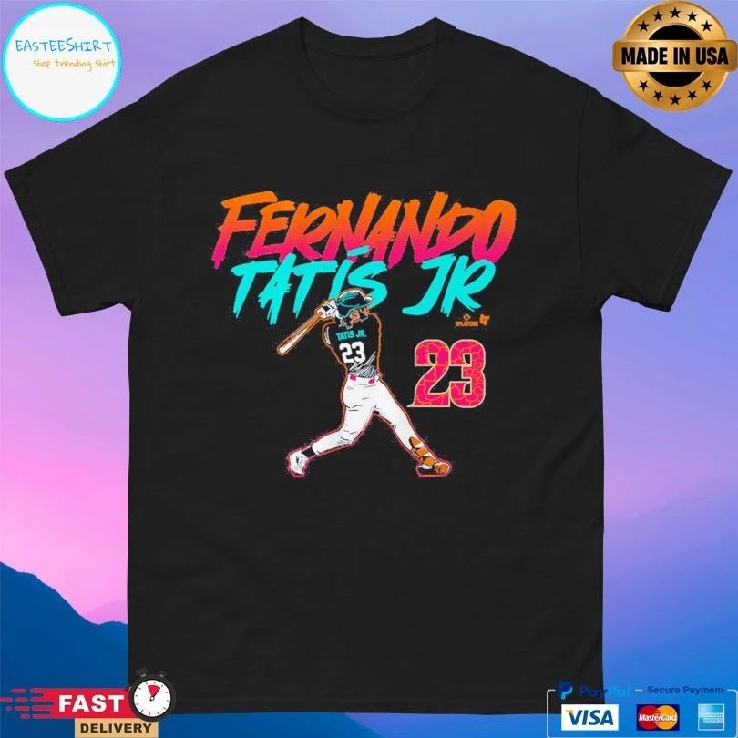San Diego Padres Fernando Tatis Jr Slugger Swing City Edition T-shirt