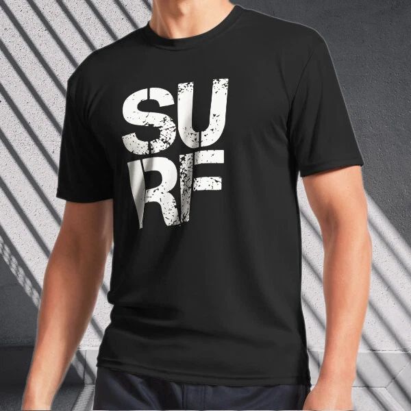 SURF Active T-Shirt Logo Men's T-Shirt Funny Size S to 5XL