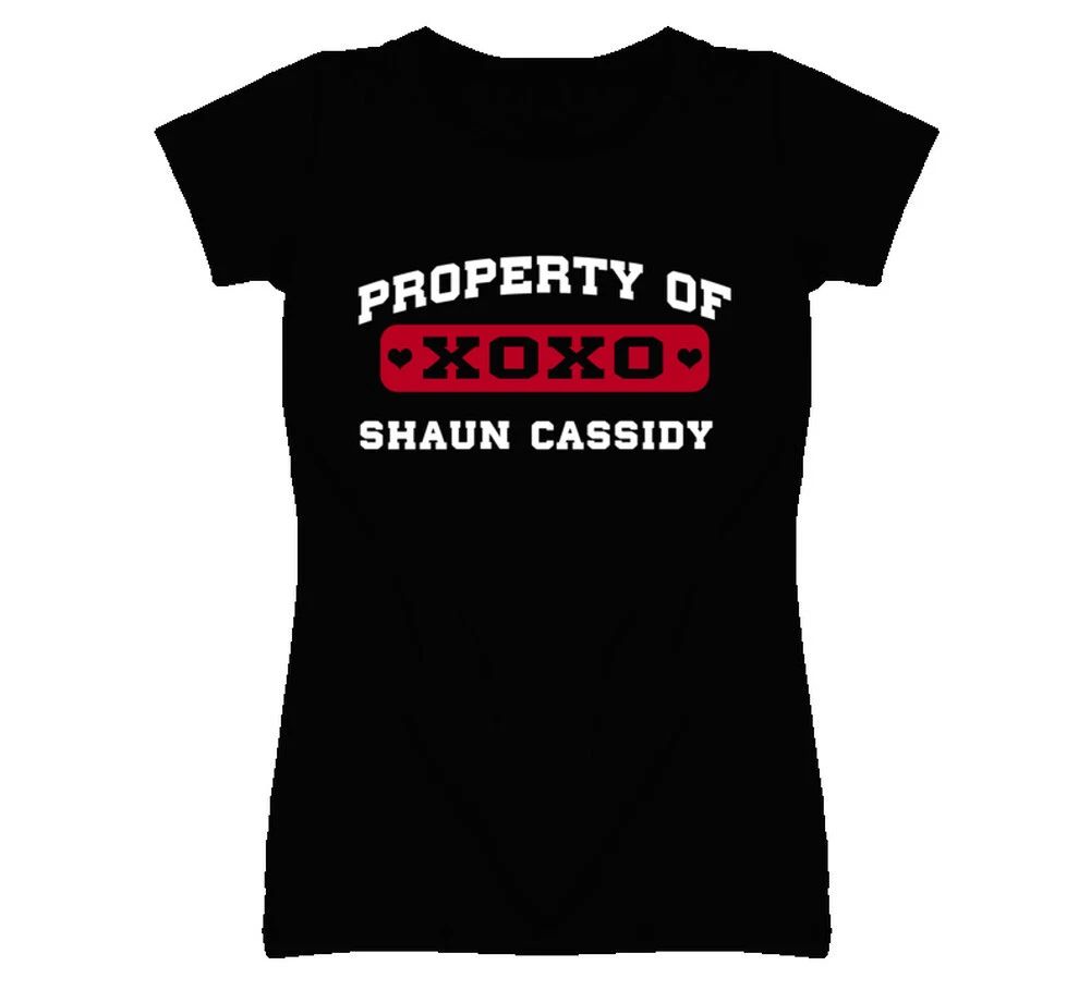 Shaun Cassidy Property Of I Love T Shirt