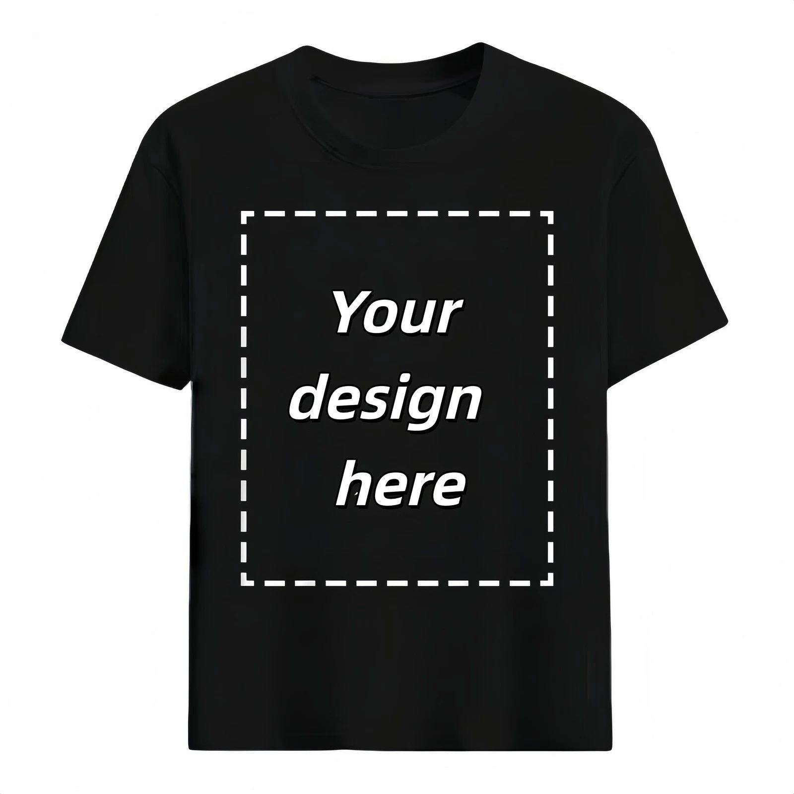 Customized design of name pattern text, can be printed on both front and back.