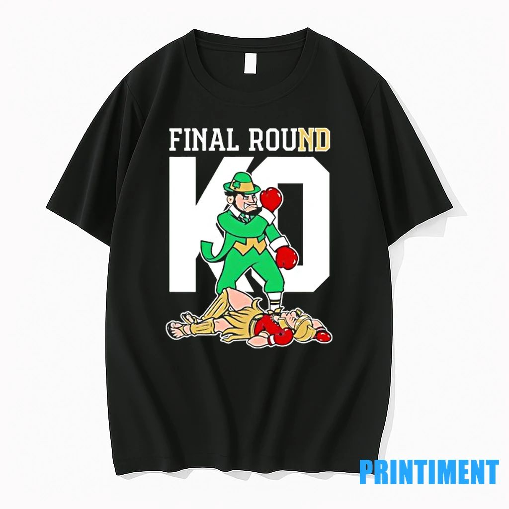 Final Round Ko Notre Dame Fighting Irish Beat Usc Trojans Tshirts Sweater
