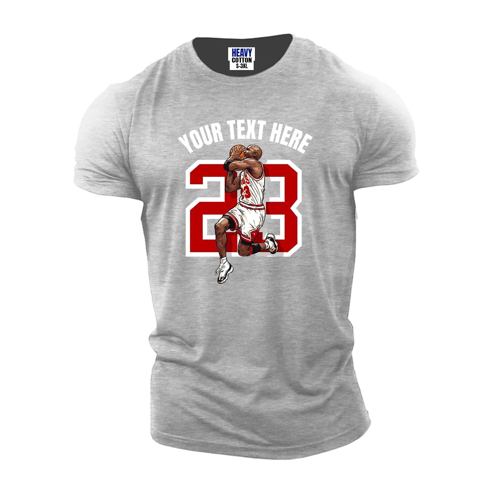 Personalized Basketball Custom Men's T Shirt Funny USA Graphic New Gift Tee