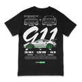 911 GT3 WG Drivers Collective T-Shirt - Late Brake Porsche Supercar Automotive