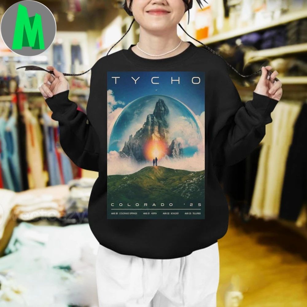 Tycho Colorado 2025 Tour Poster Shirt