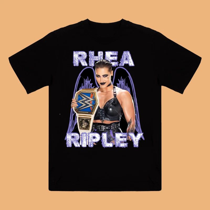 Rhea Ripley Mami T-Shirt Unisex Black Cotton Tee For Men S-4Xl US235