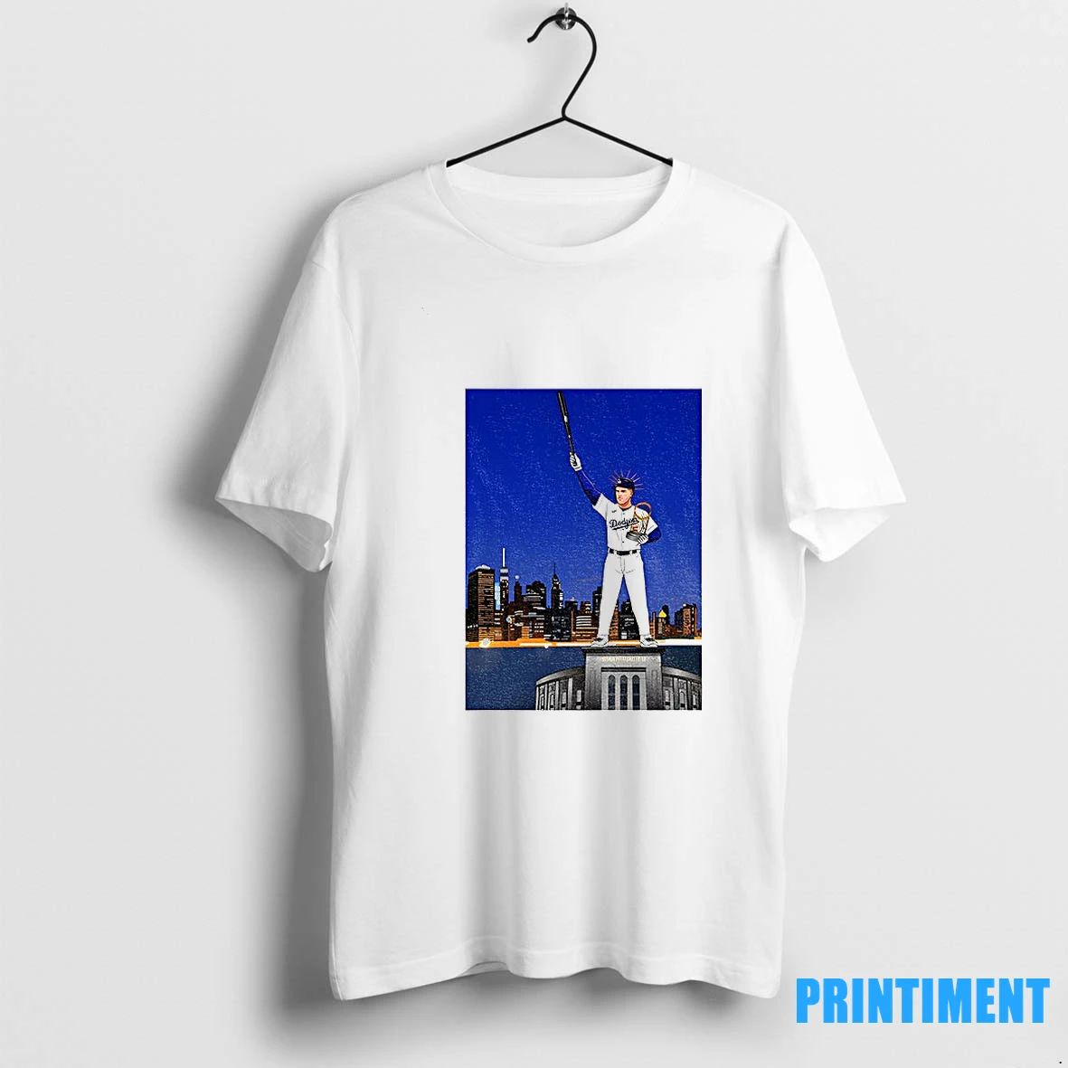 Freddie Freeman Statue Of Liberty Dodgers 2024 Mvp Tshirts Sweater
