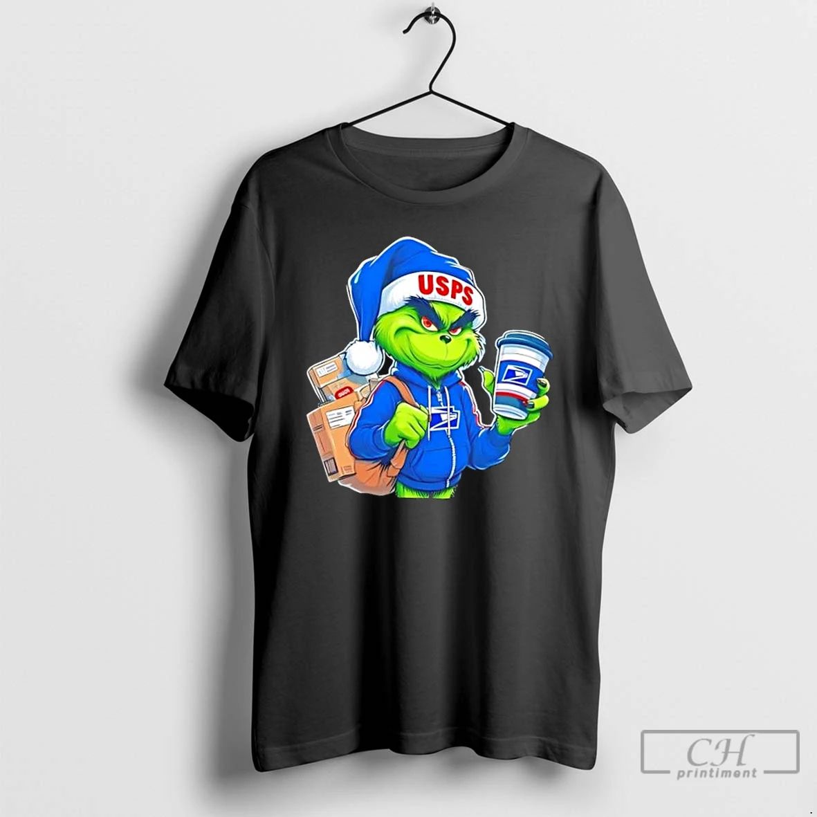 Classic Grinch X Usps Merry Christmas T Shirts