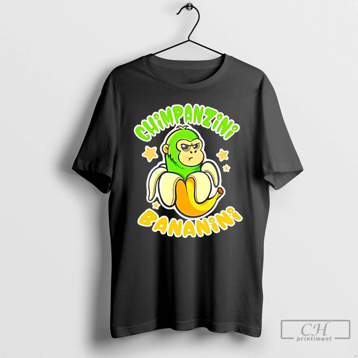 Classic Brainrot Chimpanzini Bananini T Shirts