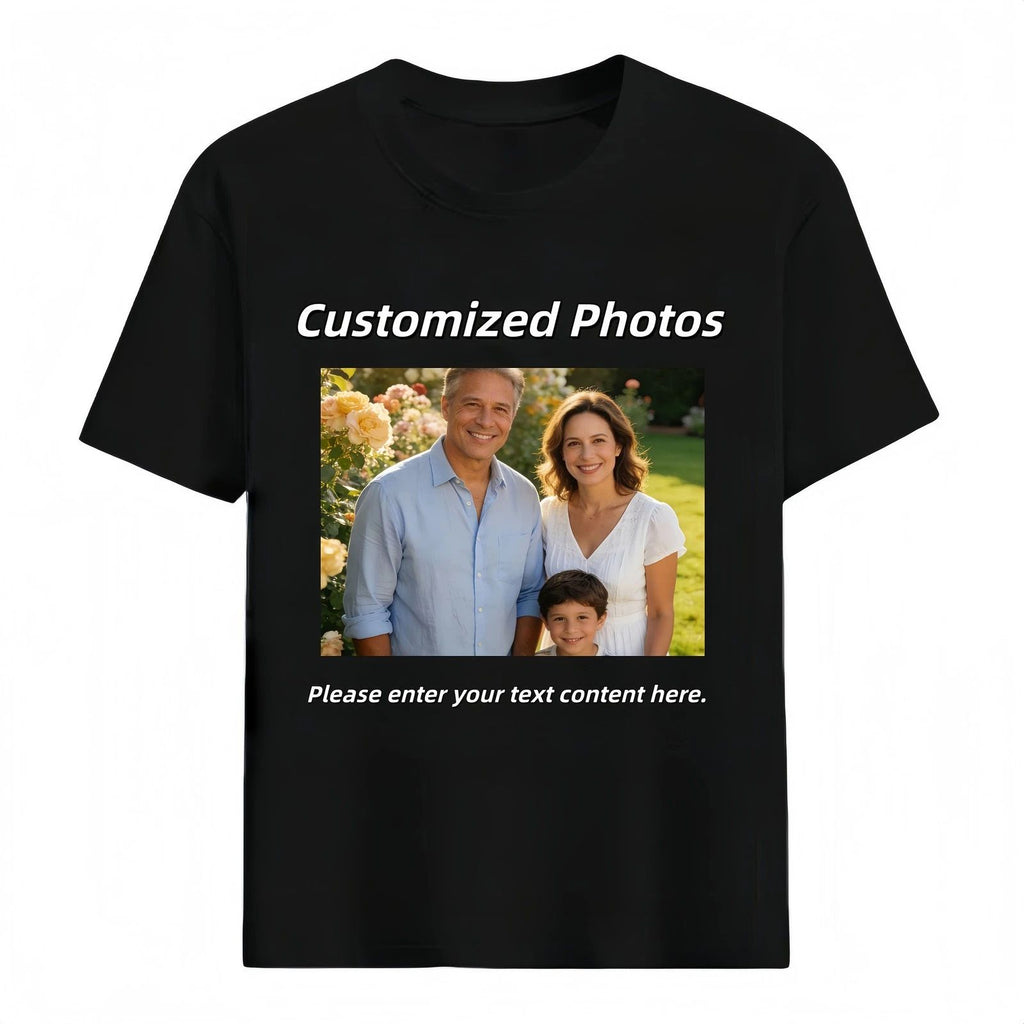 Personalized Customized T-Shirt Design - Design Your Own Cotton Shirt