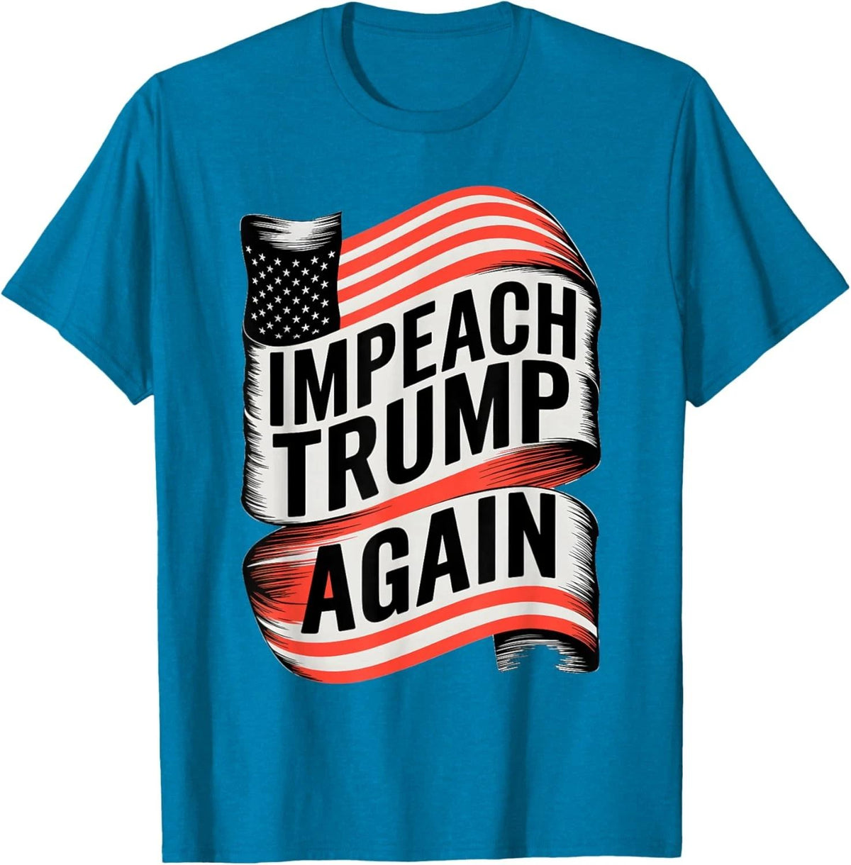 Impeach Trump 2024 Democrat Elections Impeach Trump Again Unisex T-Shirt