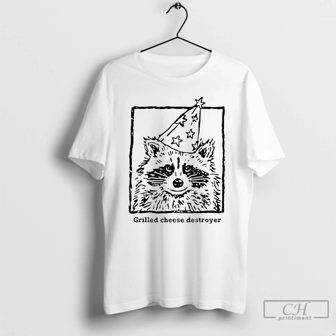 Classic Raccoon Party Grilled Cheese Destroyer T Shirts