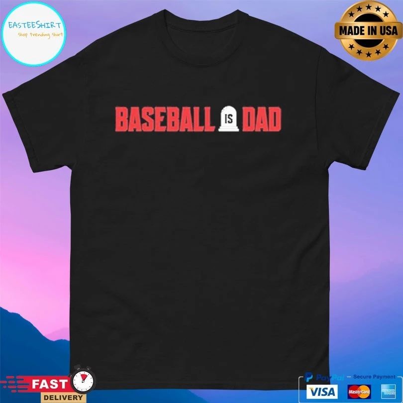 Section 10 Baseball Is Dad T-shirt