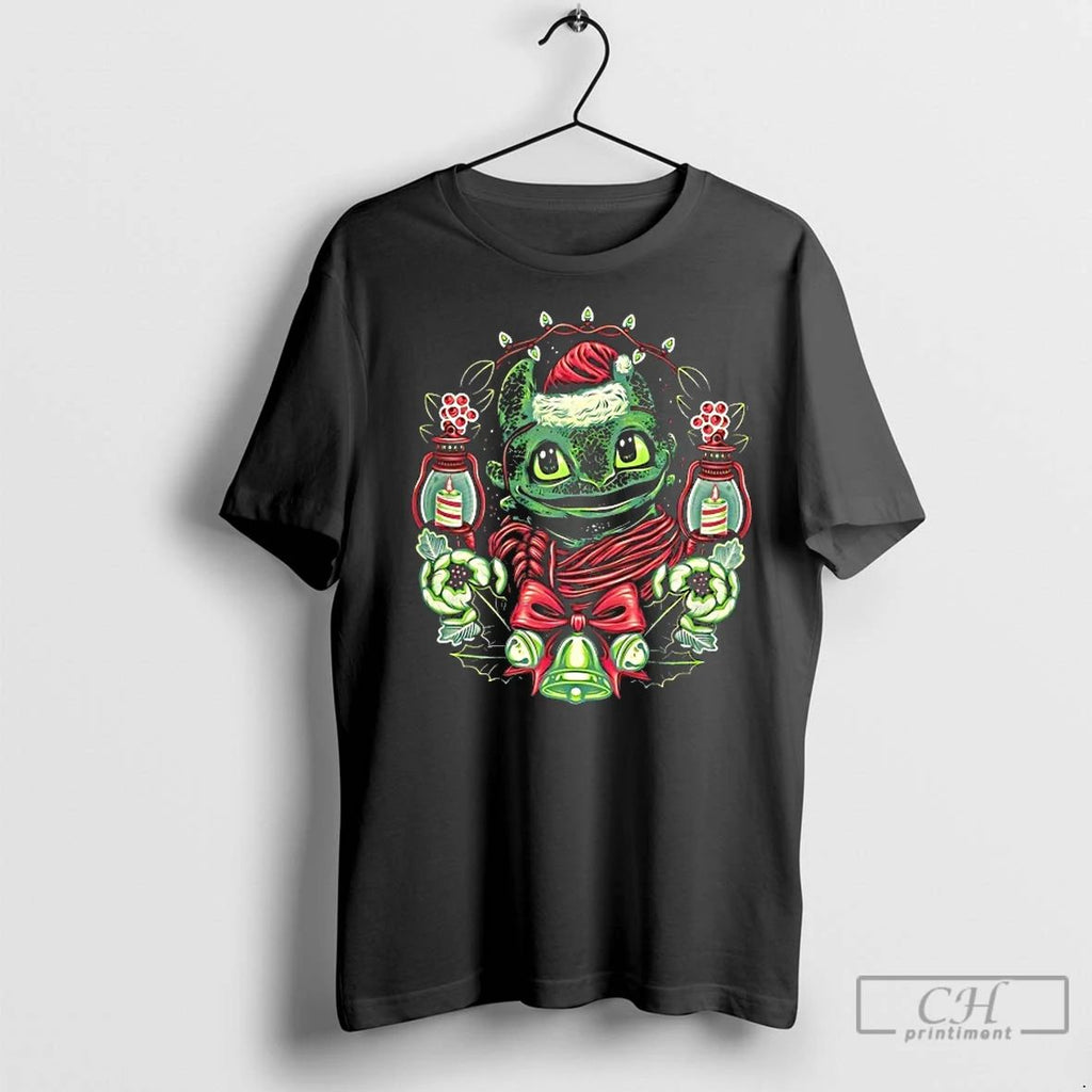 Classic Christmas Night Fury Toothless Dragon