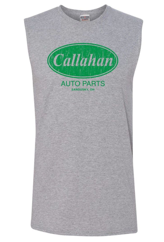 CALLAHAN Auto Parts SLEEVELESS T-shirt - S to 3XL - Tommy Boy Funny Humor