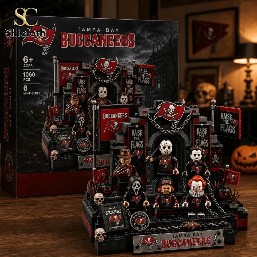Tampa Bay Buccaneers x Halloween Building Brick Sets 2026