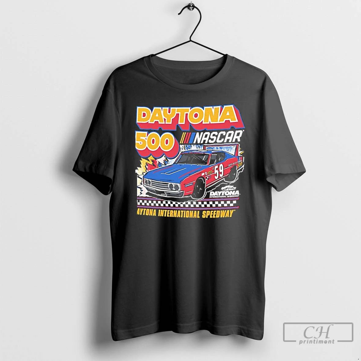 Classic Daytona International Speedway Daytona 500 Race Day Foundation T Shirts