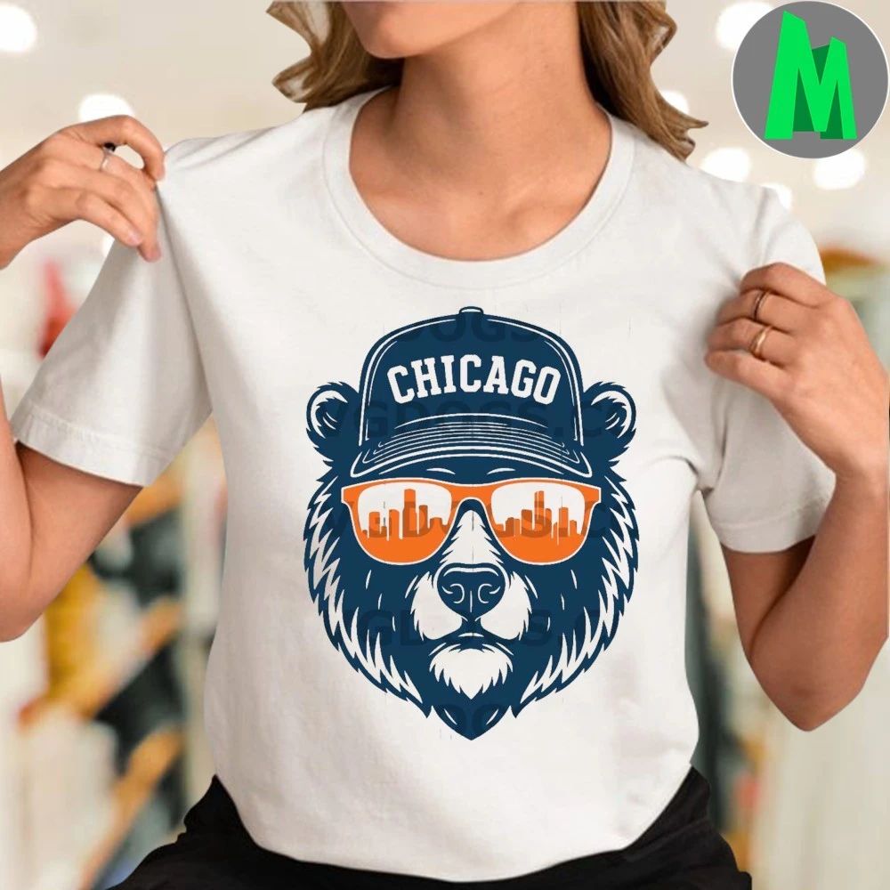 Chicago Bear Football Face Shirt