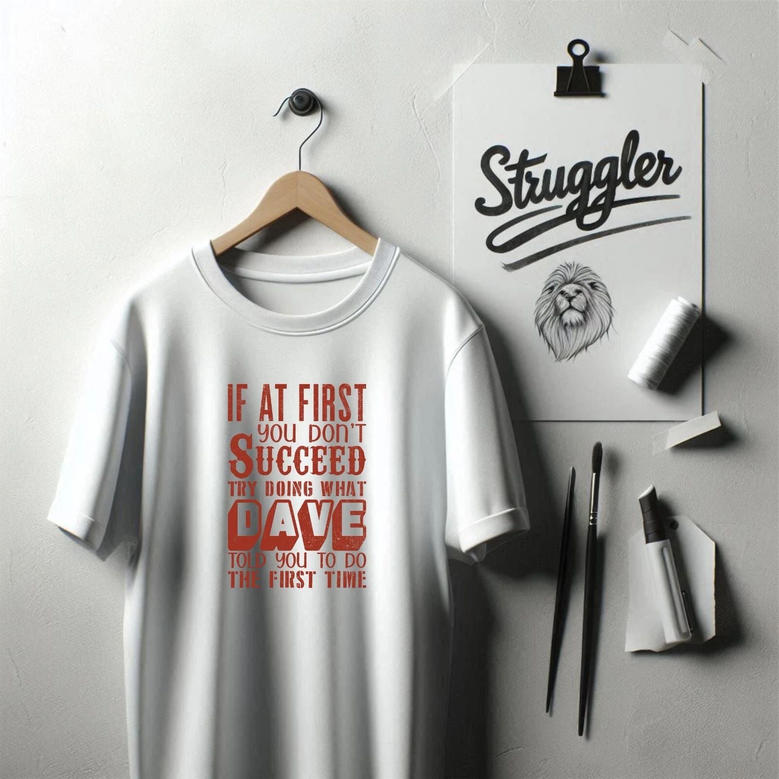 funny Dave TShirt, Hardworking tshirt, Vintage tshirt, Succeed t-shirt, Gift tee