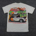 Vintage Hot Rod Shirt Mens Medium White Arizona Sport Shirts 2001