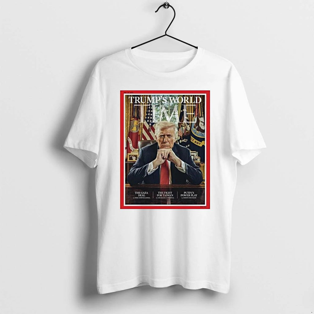 Trumps World Time Magazine Cover November 2025 Tshirts Sweater