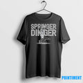Springer Dinger Ftw Toronto Blue Jays Mlb Baseball Signature Tshirts Sweater