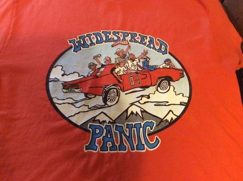 Hot! Widespread Panic - Red Men's S-4XL Cotton T-Shirt TT030