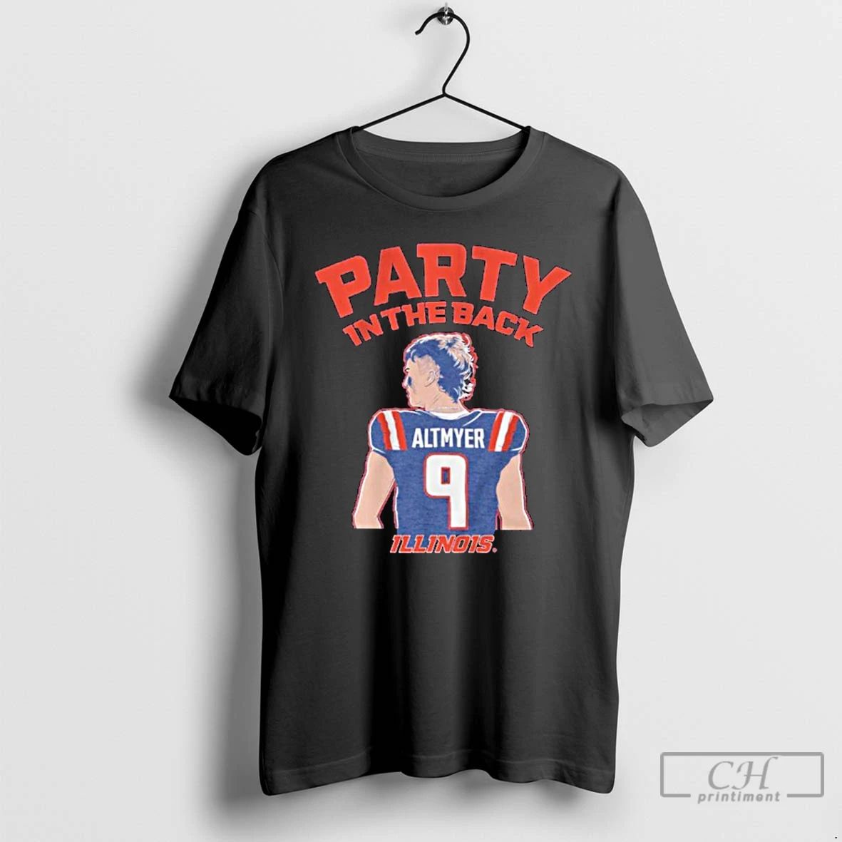 Classic Luke Altmyer Party In The Back Illinois Football T Shirts Hoodie Longsleeve