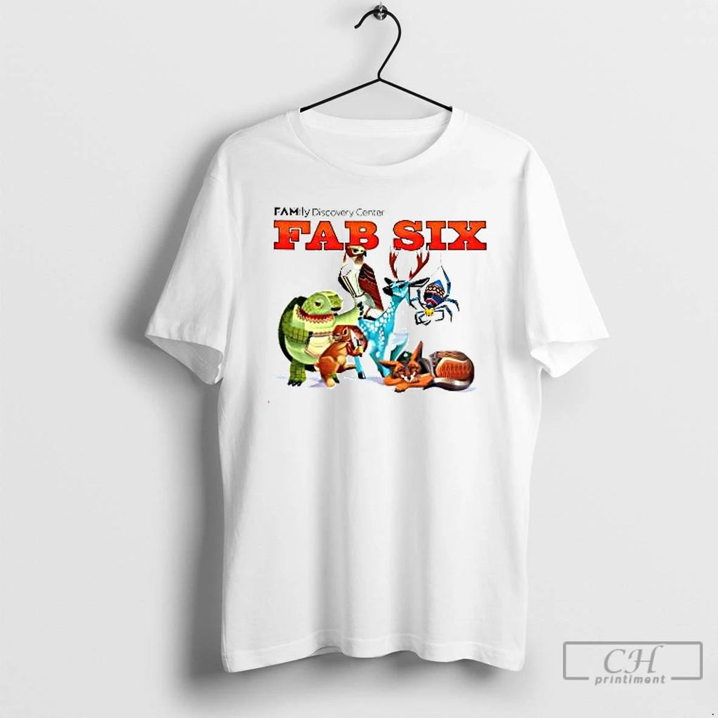 Premium Family Discovery Center Fab Six T Shirts