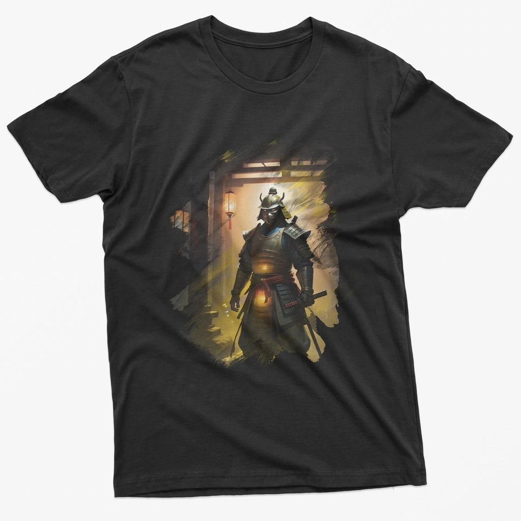 Samurai Warrior Art Graphic Tee - Vintage Aesthetic