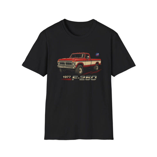 1977 Ford F-250 Shirt – Vintage Highboy 4x4 Classic Truck Graphic Tee