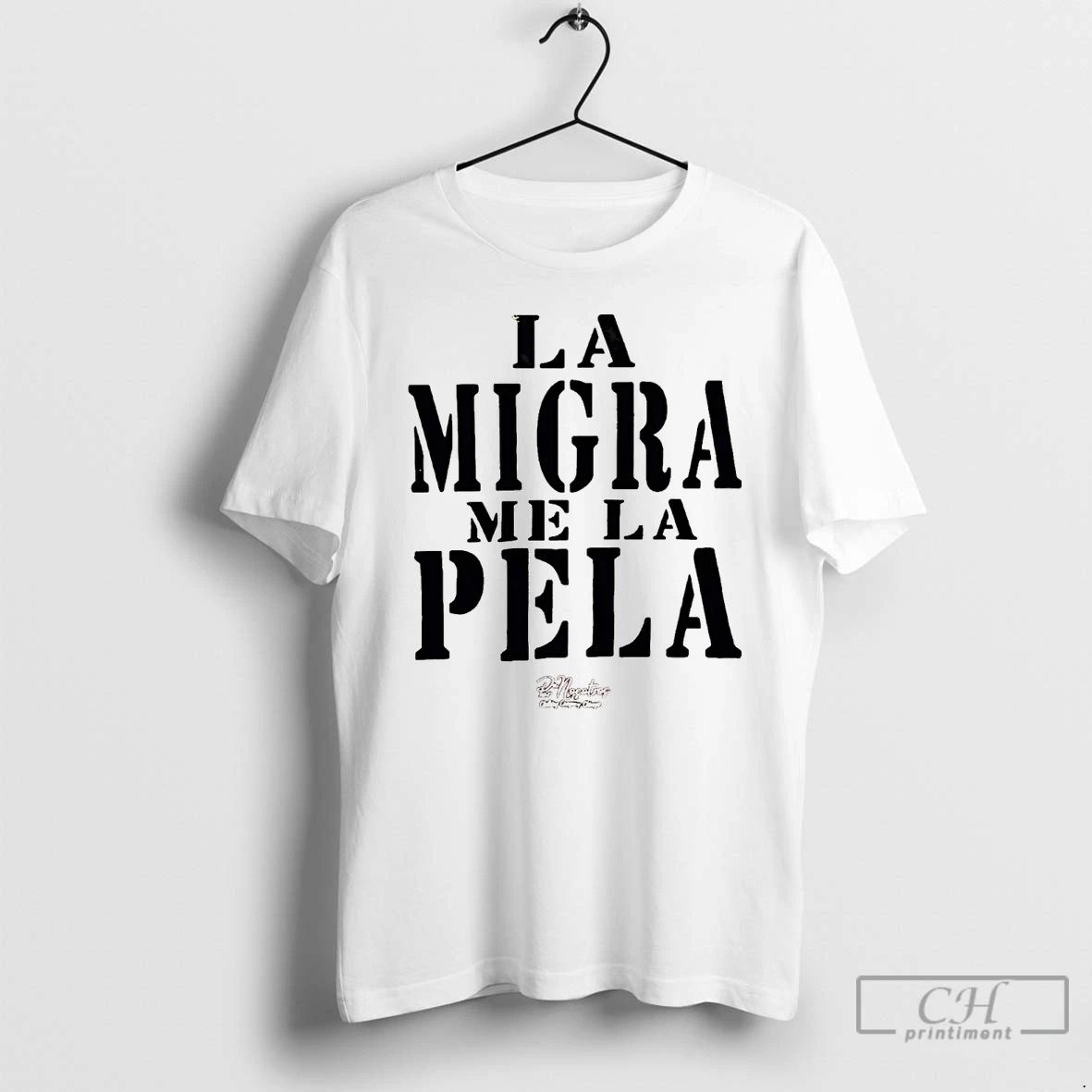 Classic La Migra Me La Pela T Shirts