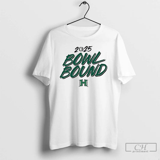 Classic Hawaii Rainbow Warriors 2025 Bowl Bound T Shirts