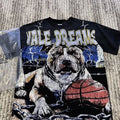 Vale Dreams Bulldog Graphic Tee Black Streetwear T-Shirt S to XL
