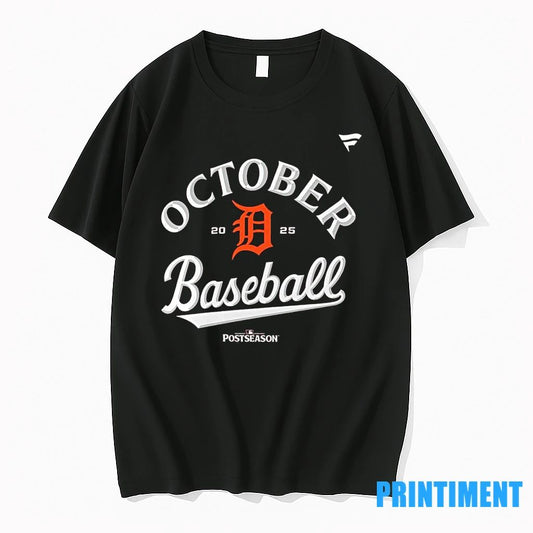 Detroit Tigers 2025 Mlb Postseason Locker Room Tshirts Sweater