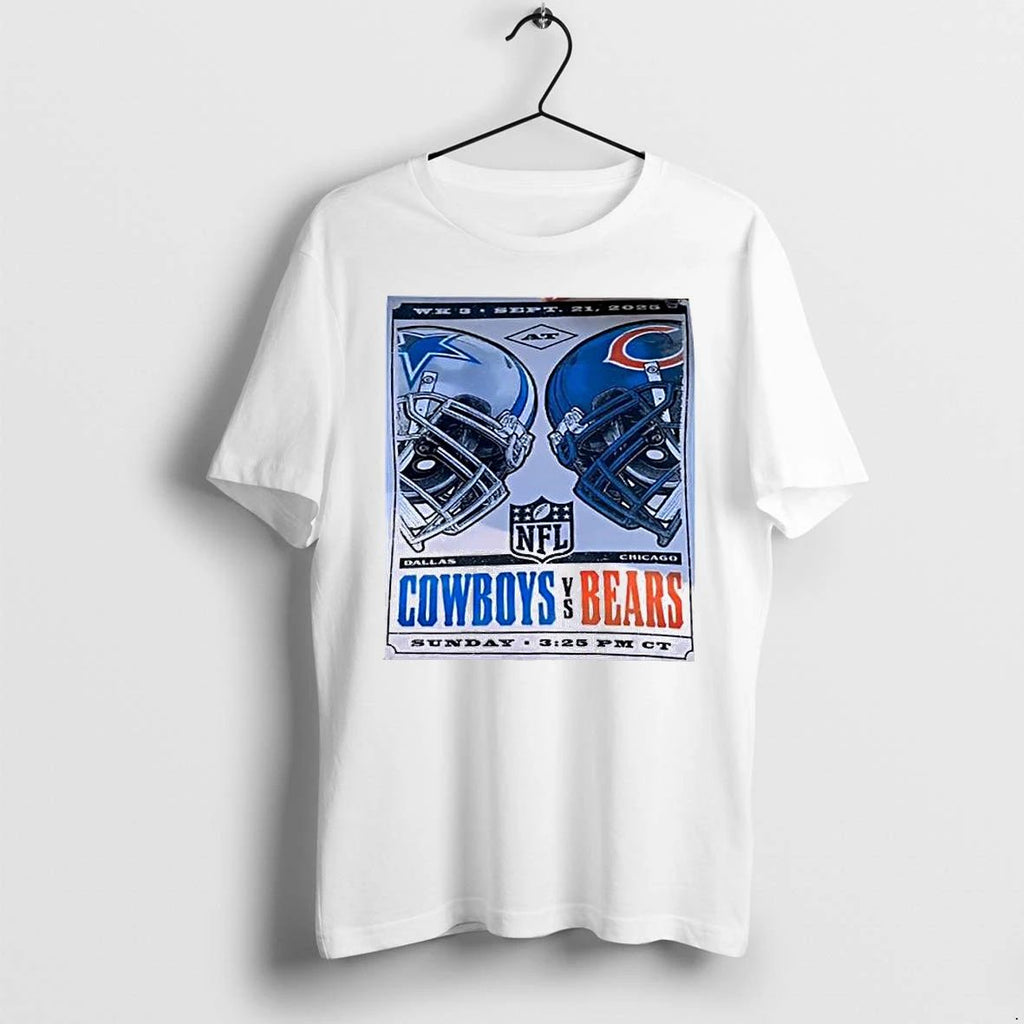 Cowboys Vs Bears Week 3 Matchup Tshirts Sweater