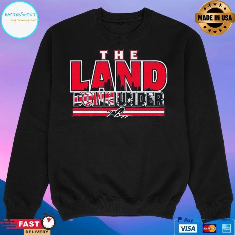Cleveland Guardians Travis Bazzana The Land Down Under Shirt