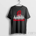 Classic Los Angeles Dodgers 2025 World Series Champions All Team Player Name Skyline T Shirts