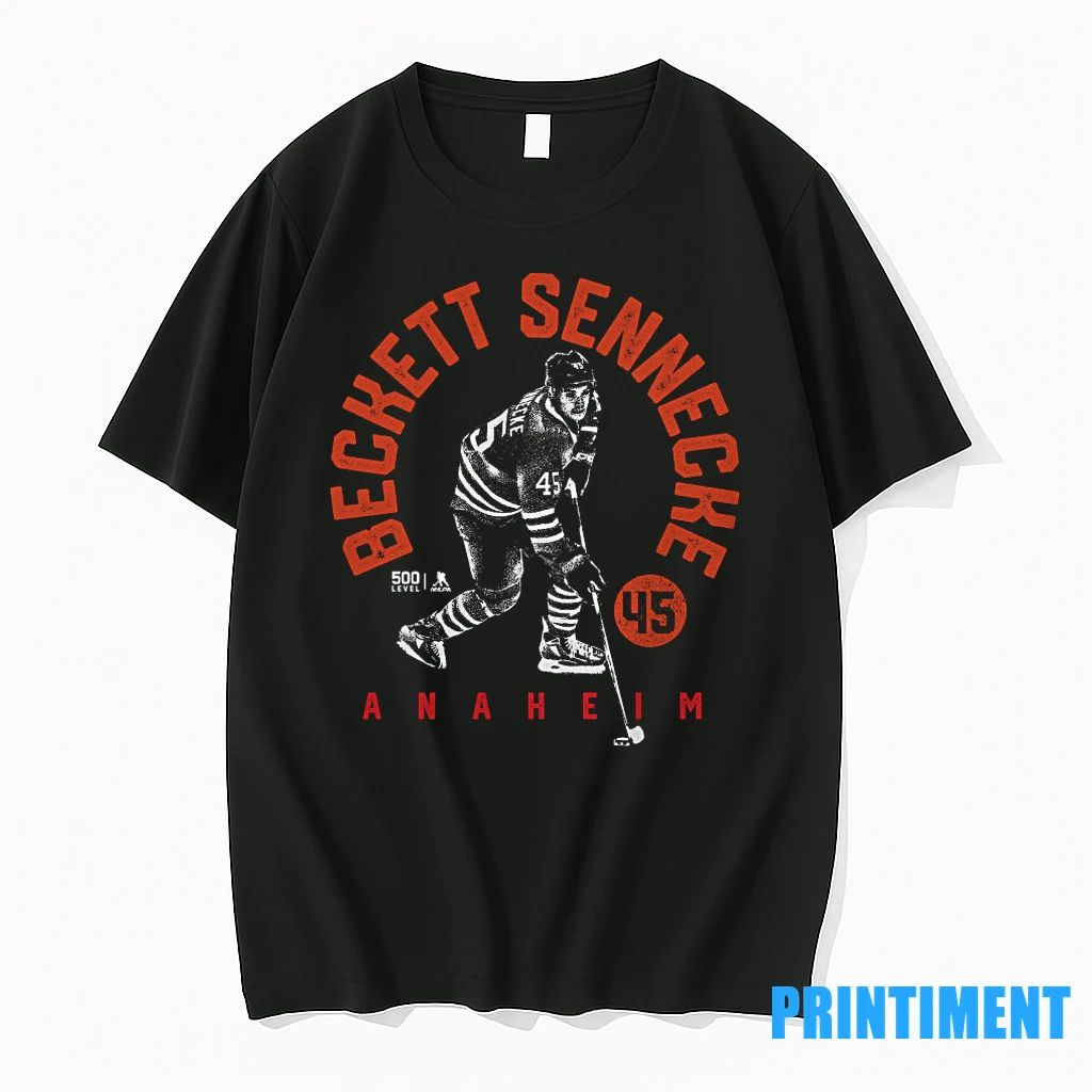 Beckett Sennecke T Shirt Anaheim Hockey 01 Tshirts Sweater