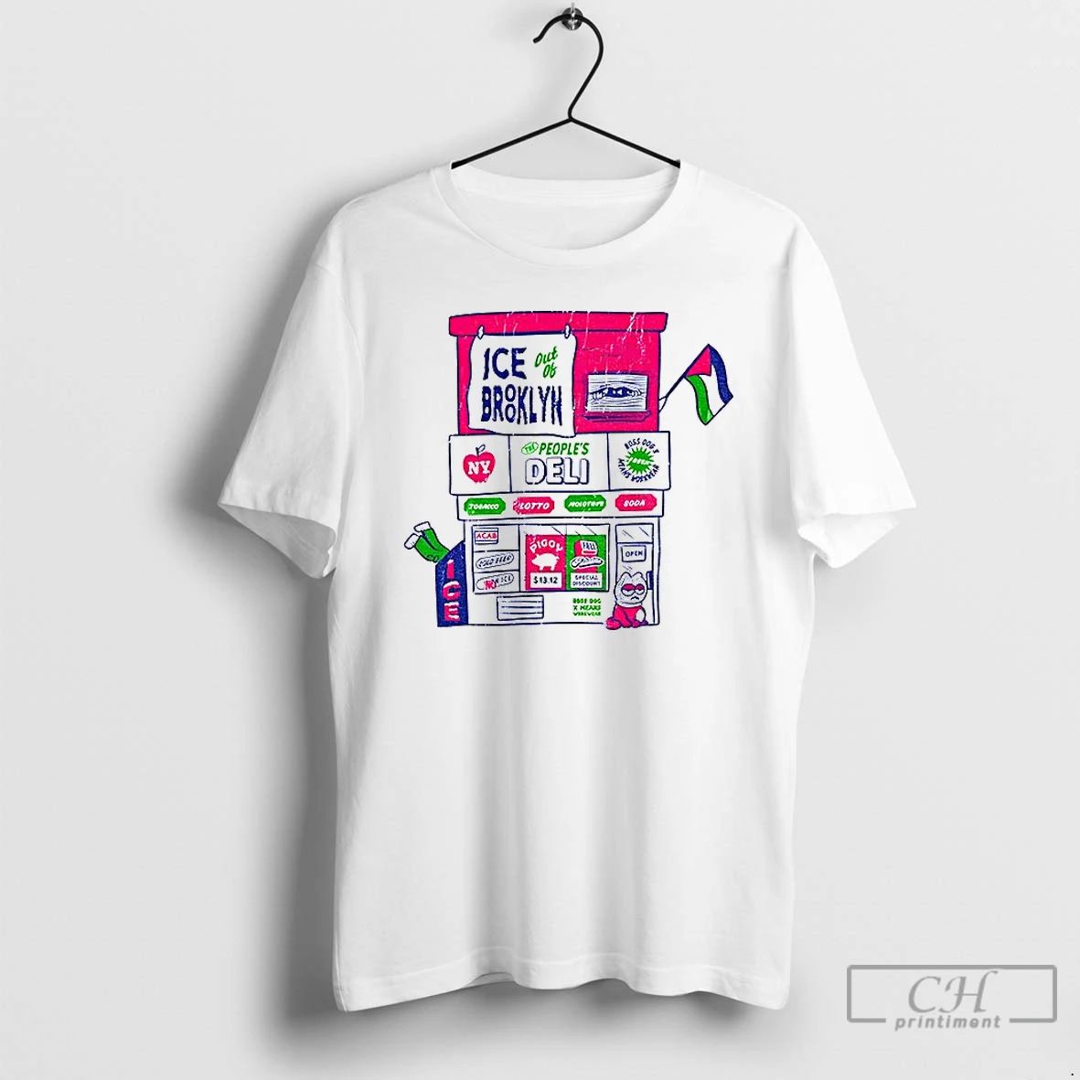 Premium Peoples Deli Ice Broklyn Ice Out Of Brooklyn Meme T Shirts
