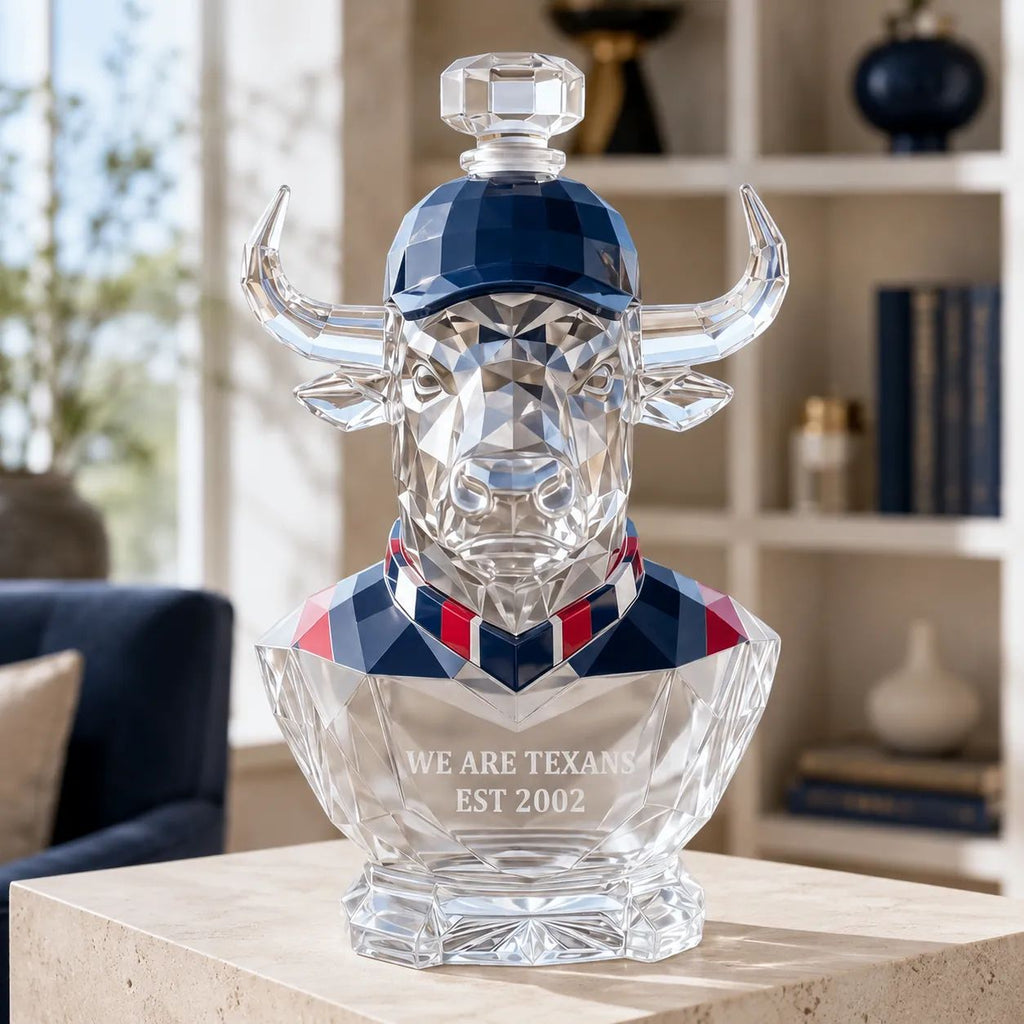Houston Texans Bull We Are Texans Est 2002 Bull Bottle