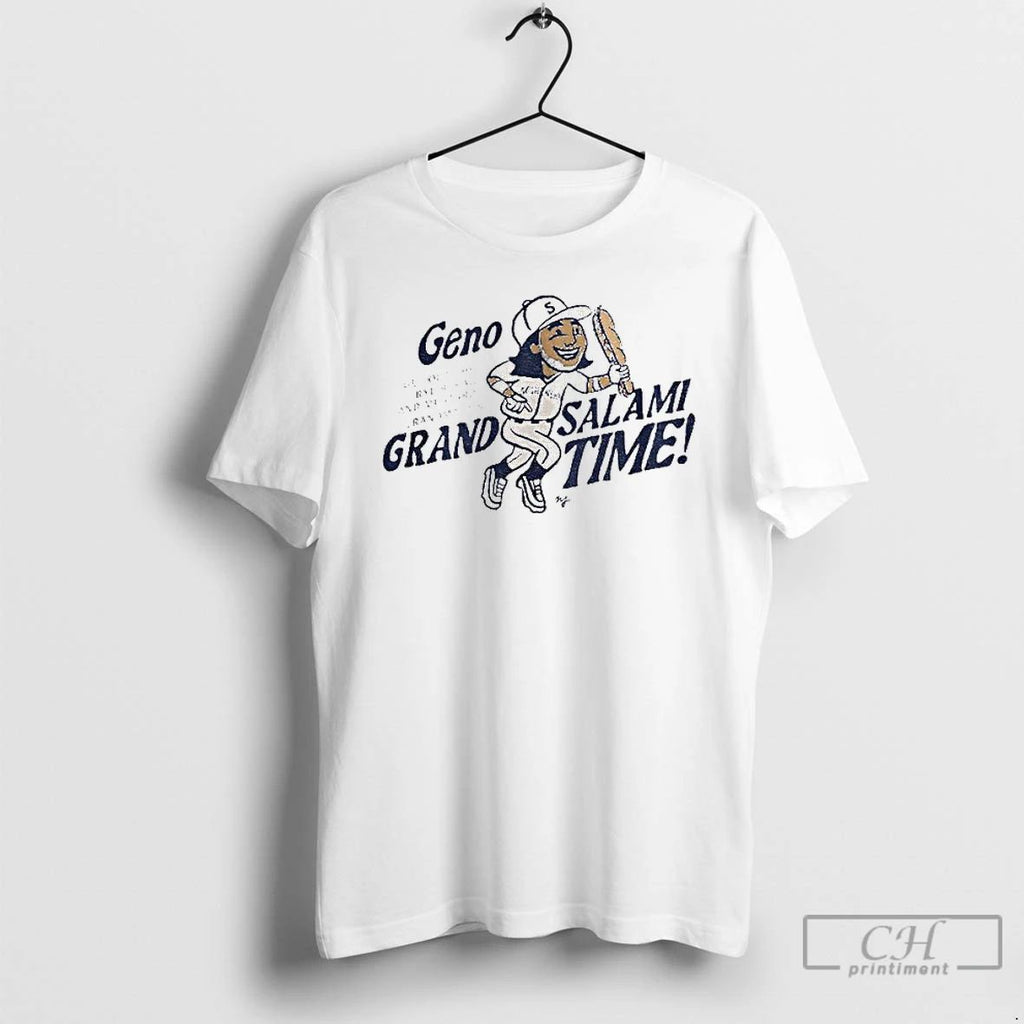 Classic Seattle Mariners Geno Grand Salami Time T Shirts