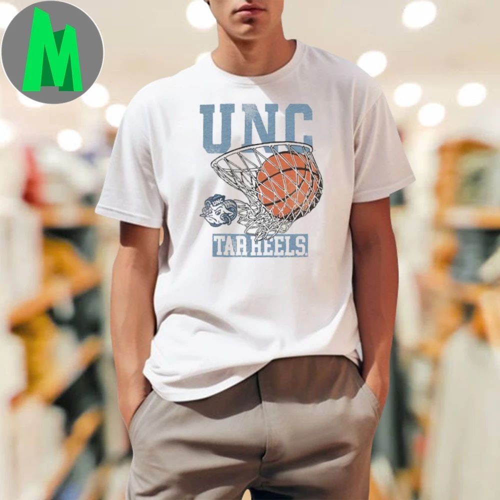North Carolina (UNC) Tar Heels Hoops Heritage Logo Shirt