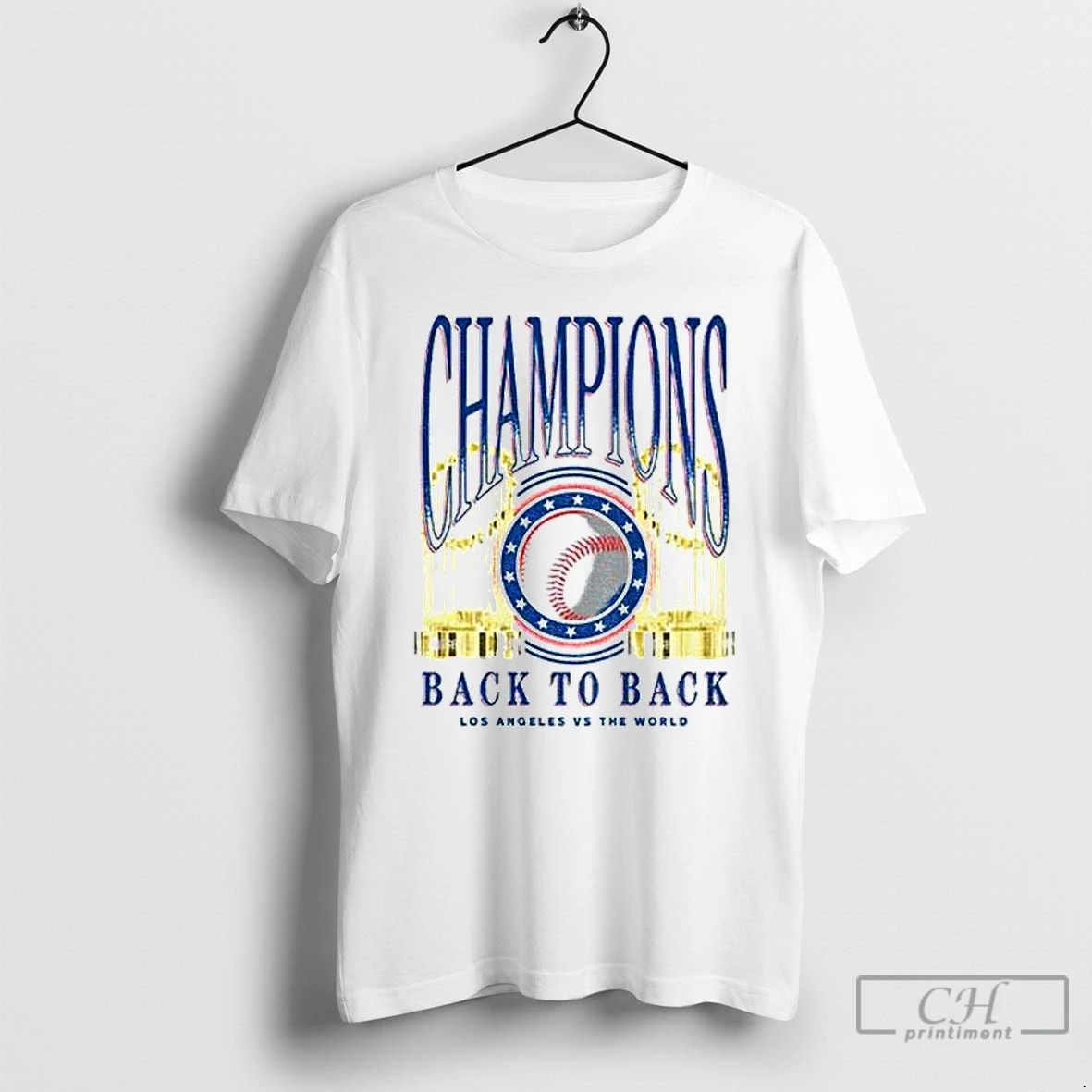Classic Los Angeles Dodgers 2025 Back To Back Trophies Los Angeles Vs The World