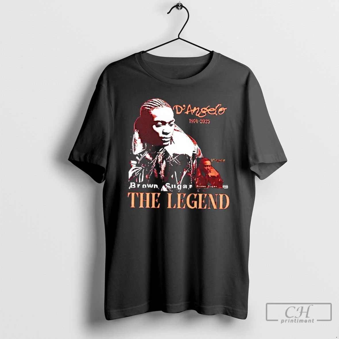 Classic Rip Singer Dangelo Thank You For The Memories 2 Sided T Shirts
